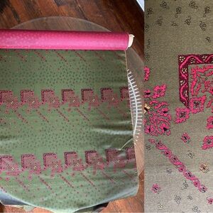 Vintage men’s neck tie fabric yardage 1960s mod